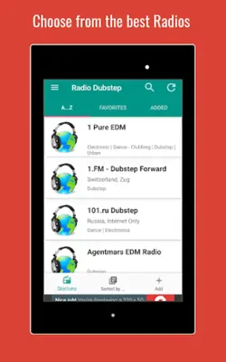 Dubstep Music Radio android App screenshot 4